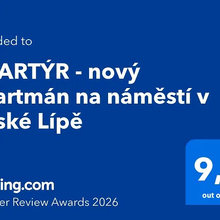Kvartýr - Nový Na Náměstí V české Lípě Apartmán *